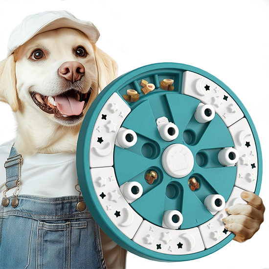 智慧猎犬 宠物益智玩具 魔法轮盘 